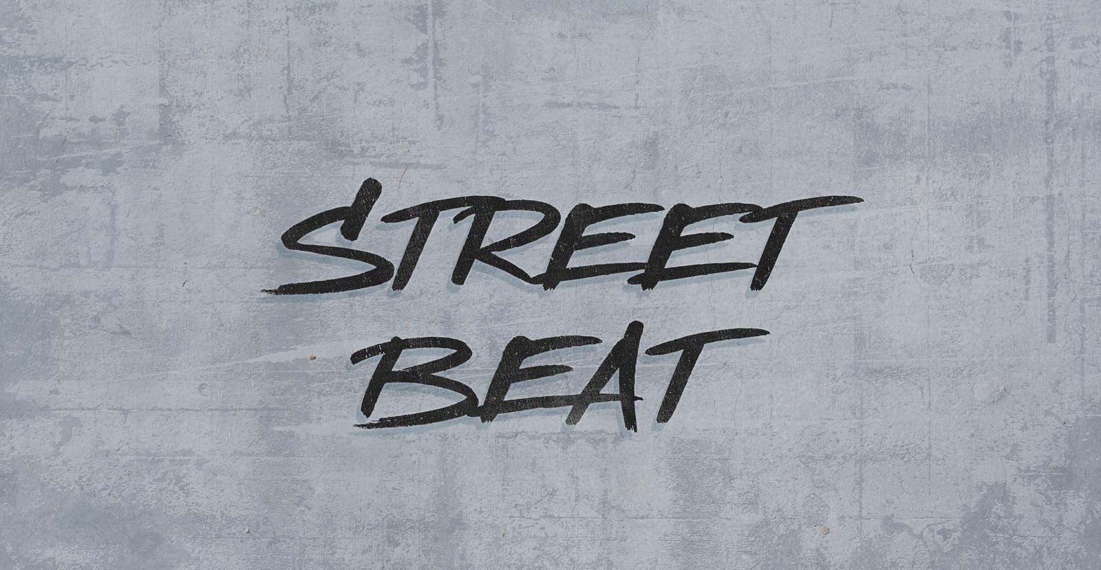 Street Beat Handwritten Brush Font - BLKBK Type - Hand Drawn Script Font