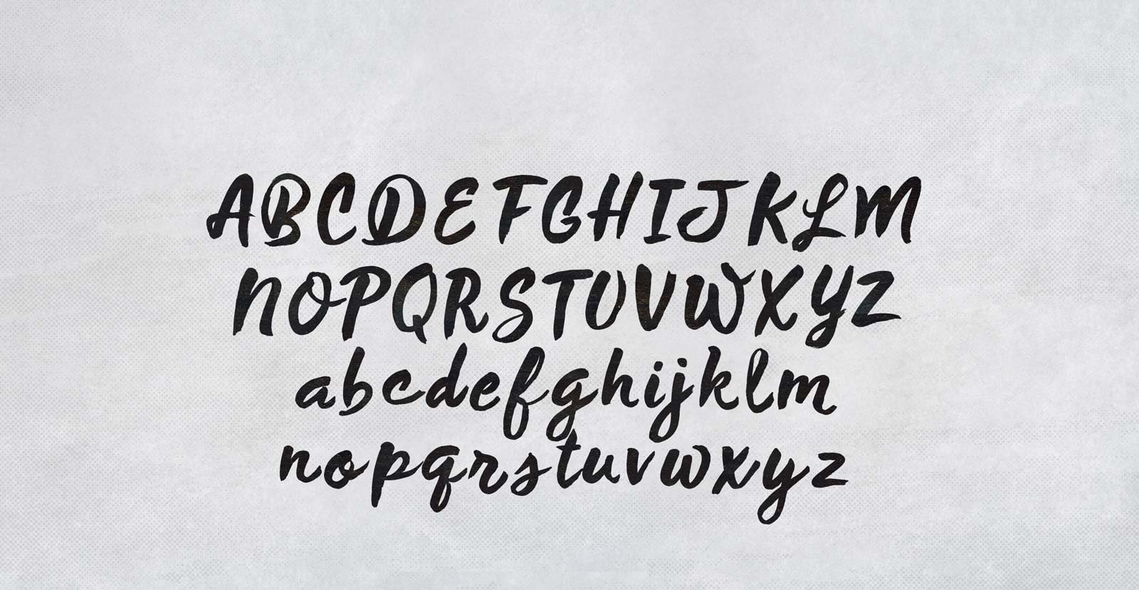 Wild Thing Handwritten Brush Script Font - BLKBK Type - Hand Drawn Script Font