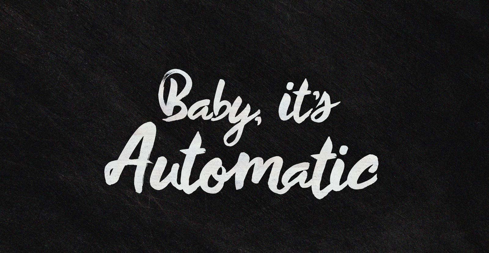 Wild Thing Handwritten Brush Script Font - BLKBK Type - Hand Drawn Script Font