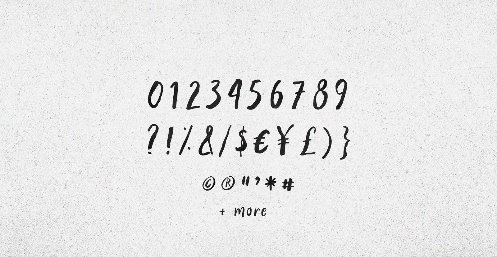 Wreck Effect Handwritten Brush Font - BLKBK Type - Hand Drawn Script Font